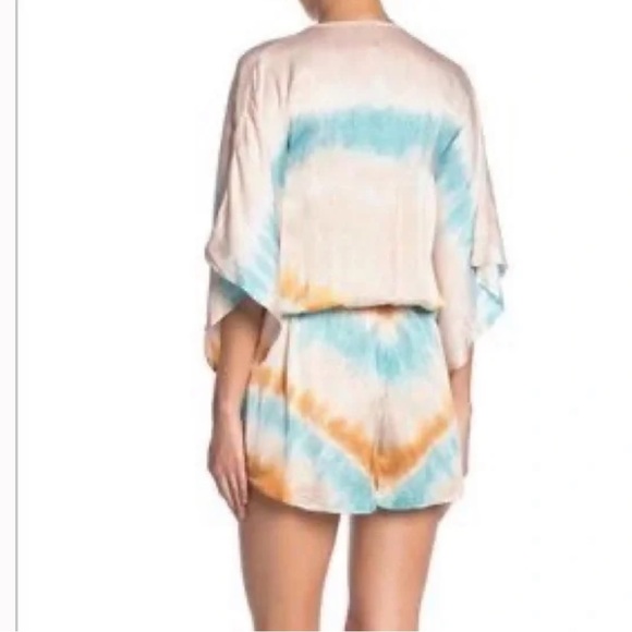 Young Fabulous and broke silky tie dye romper - Picture 3 of 8
